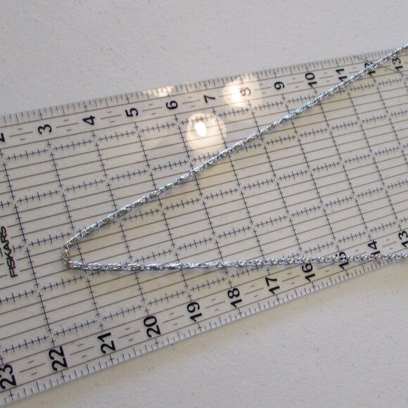 Big Buddha Woven Silver Clutch Bag - Like New - 12"x4.5" - Picture 13 of 14